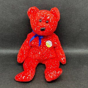 Retired TY! Beanie Babies “Decade” bear